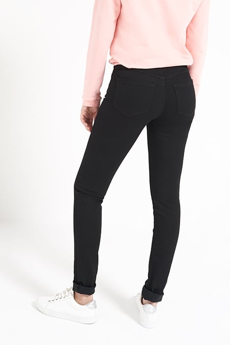 HIGH-WAISTED SKINNY JEANS I.CODE BLACK 2