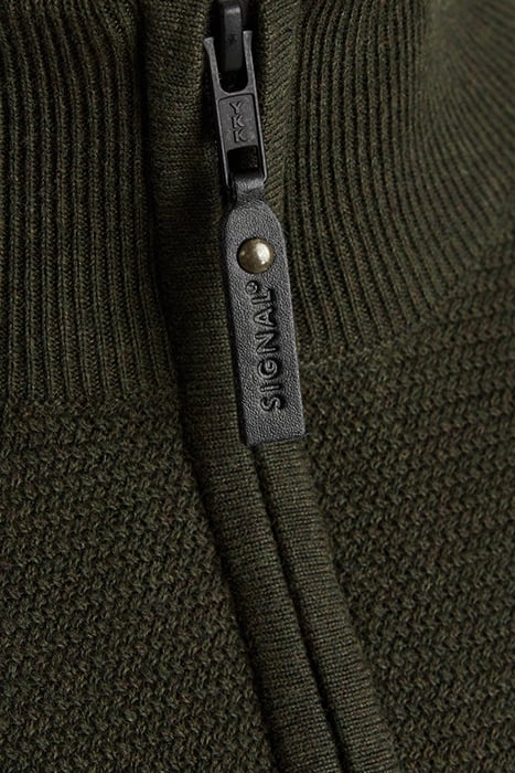 JONAS HALF ZIP ++ IVY GREEN MELANGE 2