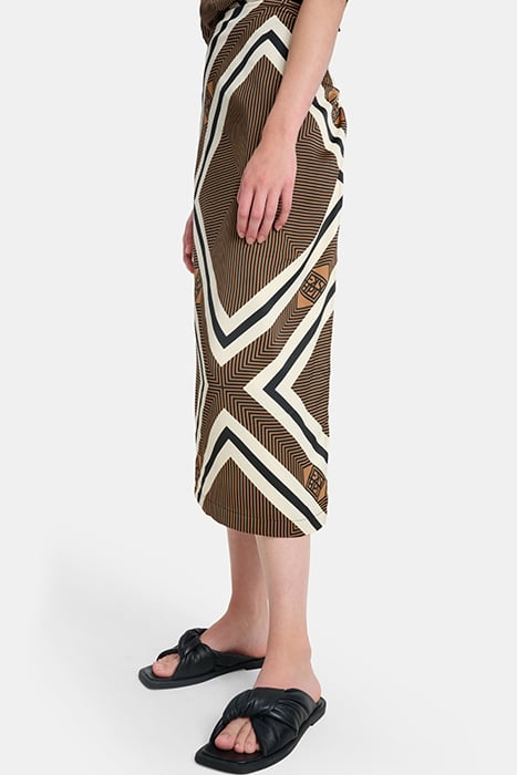 LA-SILKY SCARF SKIRT VARIOUS 5