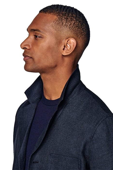 NAVY GREENWICH SHIRT JACKET 5