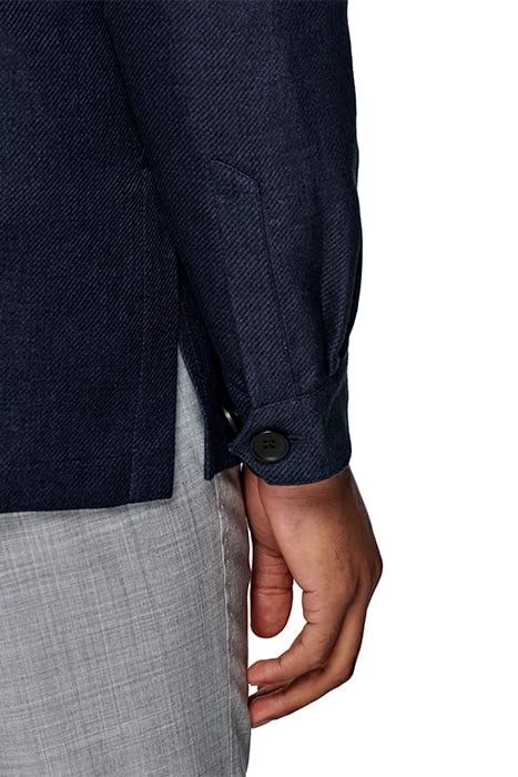 NAVY GREENWICH SHIRT JACKET 7