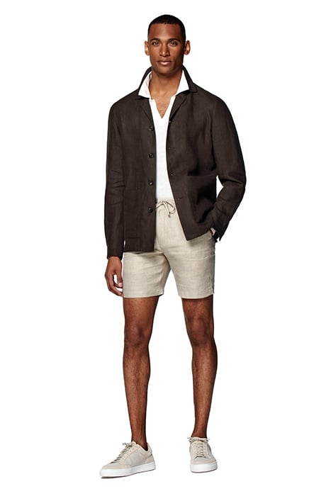 DARK BROWN WALTER SHIRT JACKET 4