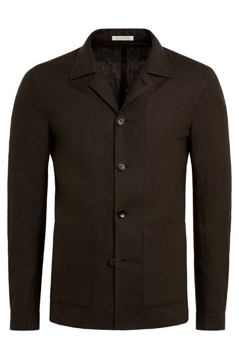 DARK BROWN WALTER SHIRT JACKET 7