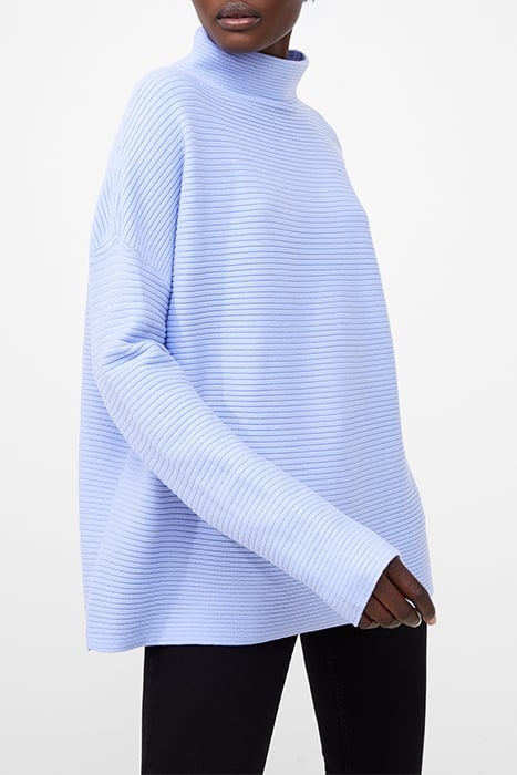 BABYSOFT RIBBED MK NK JUMPER PARADISE BLUE 5