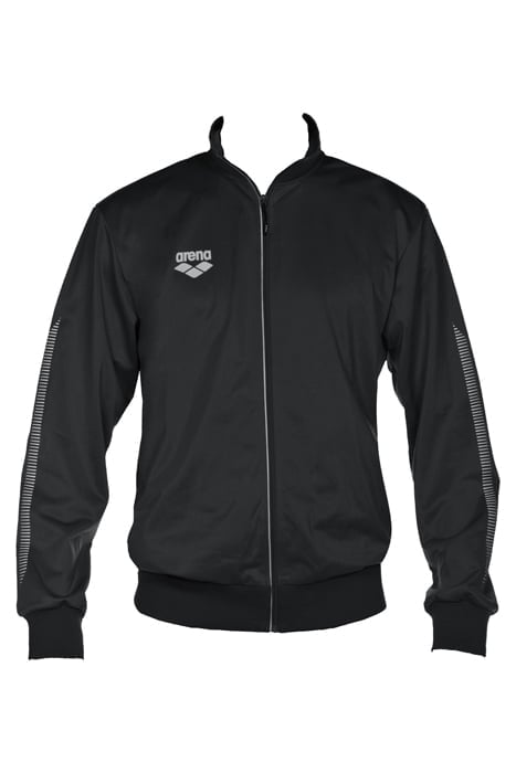 TL KNITTED POLY JACKET BLACK 1