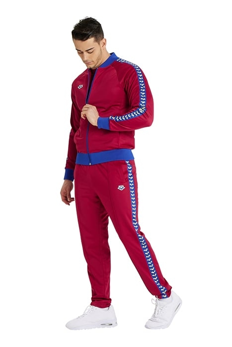 M RELAX IV TEAM JACKET BURGUNDY NEON BLUE BUTTER 4