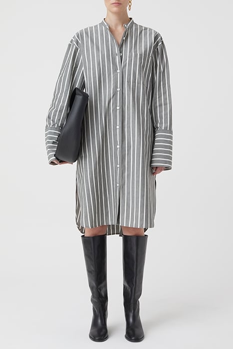 WOMEN SHIRTDRESS DRESSES WASHED BLACK 1