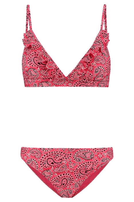 BEAU BIKINI SET POOLSIDE PAISLEY BERRYLICIOUS PINK BERRYLICI 4