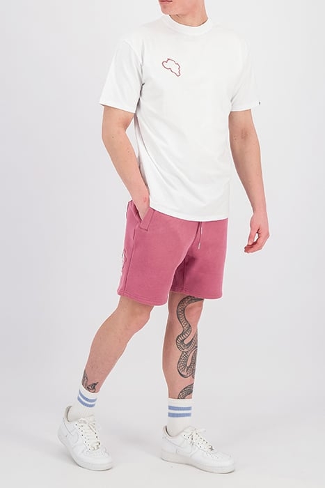 SPIN SWEATSHORT RED 3