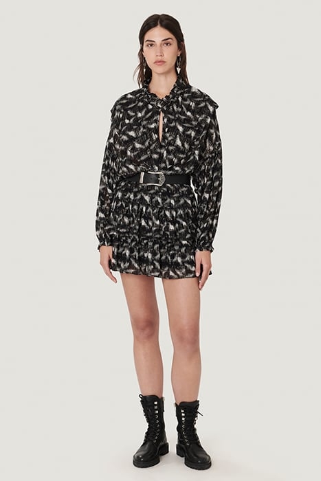 TYGA BLACK/ECRU DRESS 2