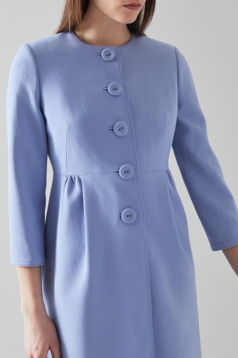 GEORGIA SINGLE BREASTED COAT LAVENDER 3