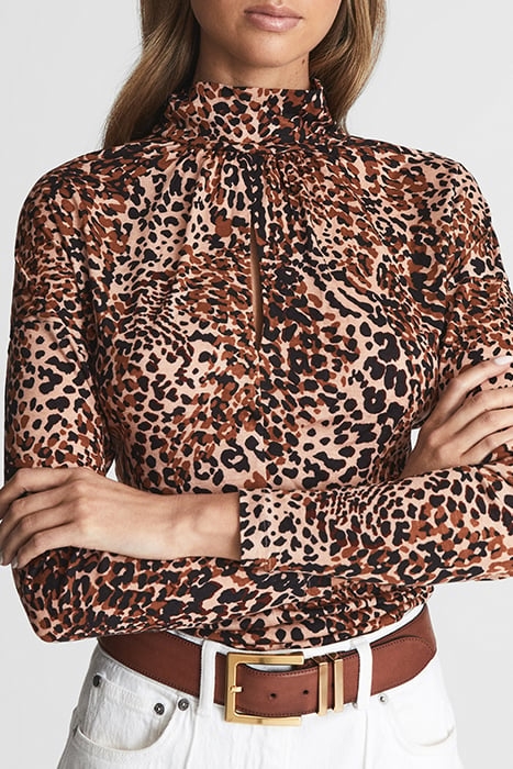 SERENA LONG-SLEEVED TOP PRINT 1