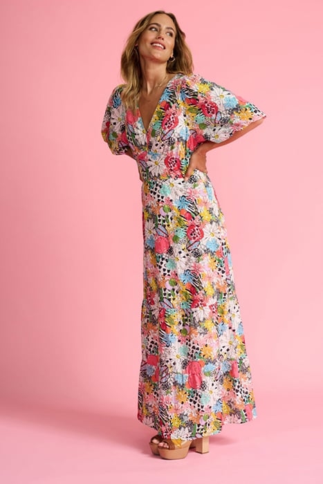 DRESS - CHARLEY TROPICAL BOUQUET 2