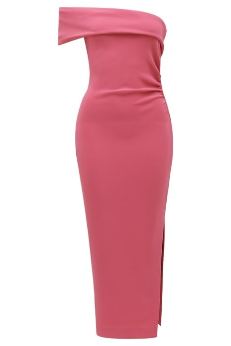 ANNA ONE SHOULDER BODYCON DRESS RASPBERRY JELLY 5
