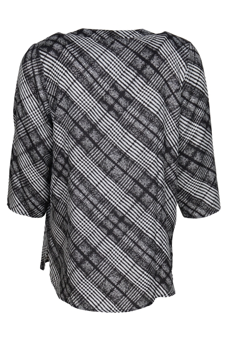 BLOUSE BARCELONA BLACK WHITE 2
