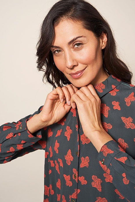 GEORGIE TUNIC GREY MULTI 4