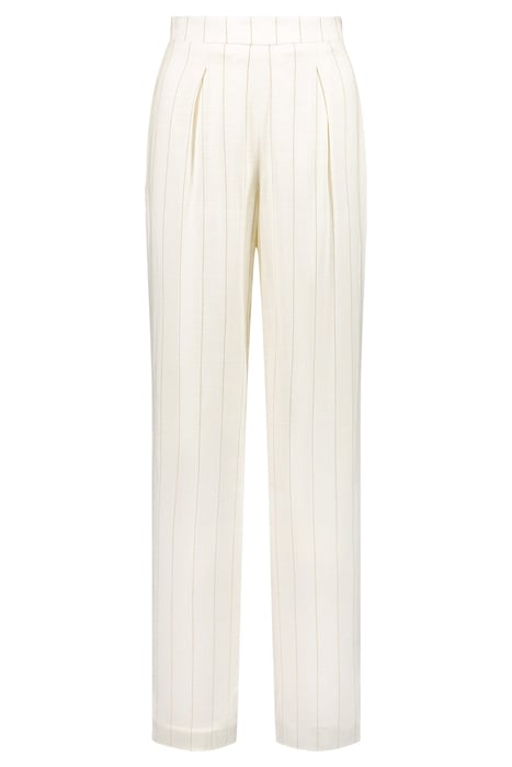 NITO TROUSERS ECRU PINSTRIPE 2
