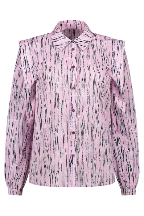 RAINA BLOUSE SHIBORI LEMONADE 2