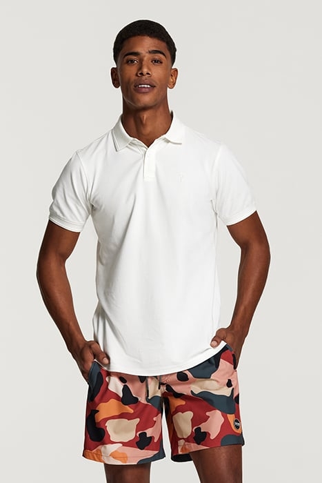 MEN STRETCH POLO JUSTIN JET STREAM WHITE 1