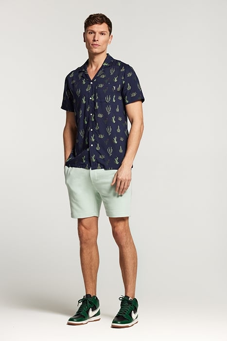 MEN SWEAT SHORTS SOLID STEVE SEA FOAM GREEN 3