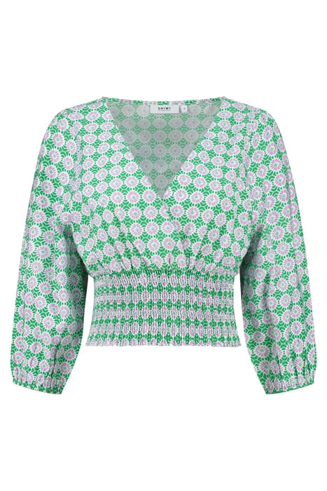 LADIES TRINIDAD TOP PORTO TILE FRESH GREEN 8