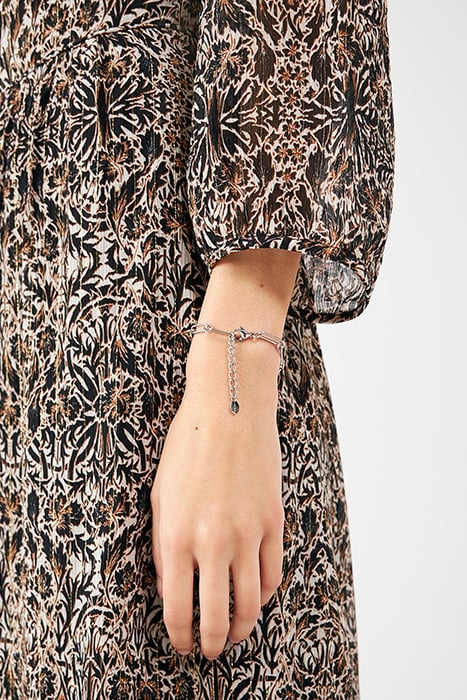 ARABESQUE PRINT LONG DRESS WITH VICTORIAN COLLAR 7