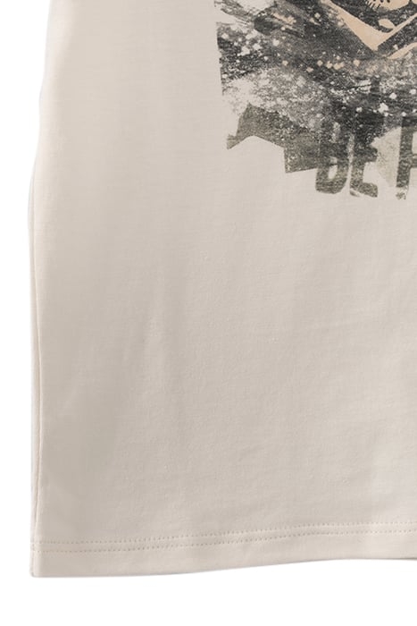 BOYS’ ECRU LEOPARD HEAD ORGANIC COTTON T-SHIRT 3