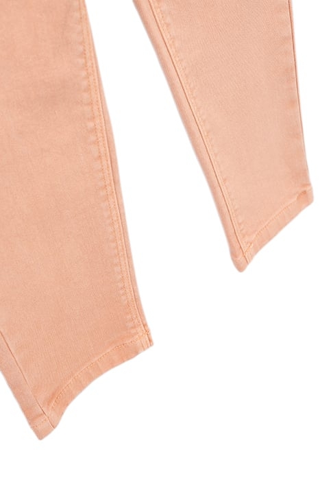 GIRLS’ ORANGEY PINK MOM JEANS 3