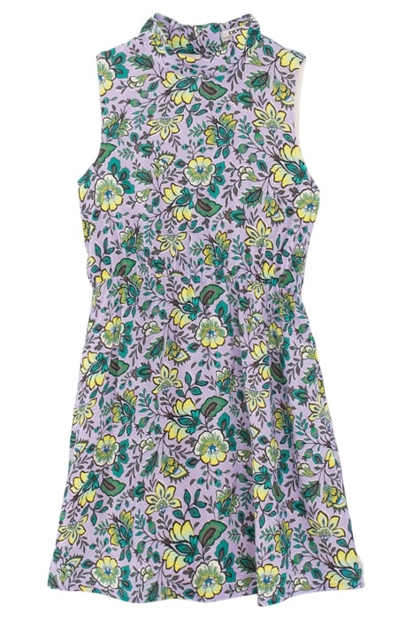 GIRLS’ LILAC XL PRINT MINI ME DRESS 1