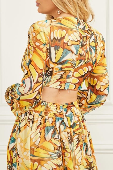 GOLDEN WING MAXI DRE GOLDEN WING PRINT 7