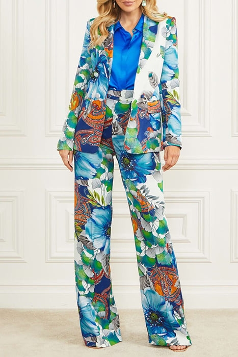 LUCY BLAZER SOLID LUCKY CHARM PRINT 3