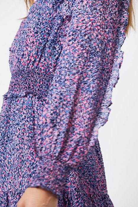 D6LIVELY RUFFLE MINI DRESS MULTICOLOUR 6