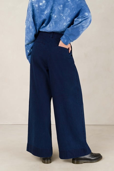 RAPUNZEL INDIGO HERRINGBONE 2