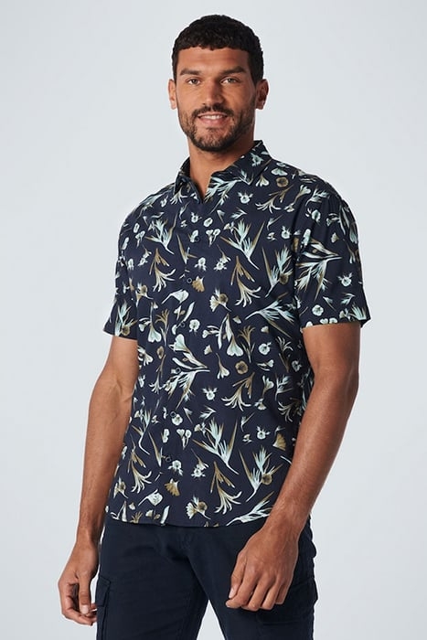 SHIRT SHORT SLEEVE ALLOVER PRINTED NIGHT 1