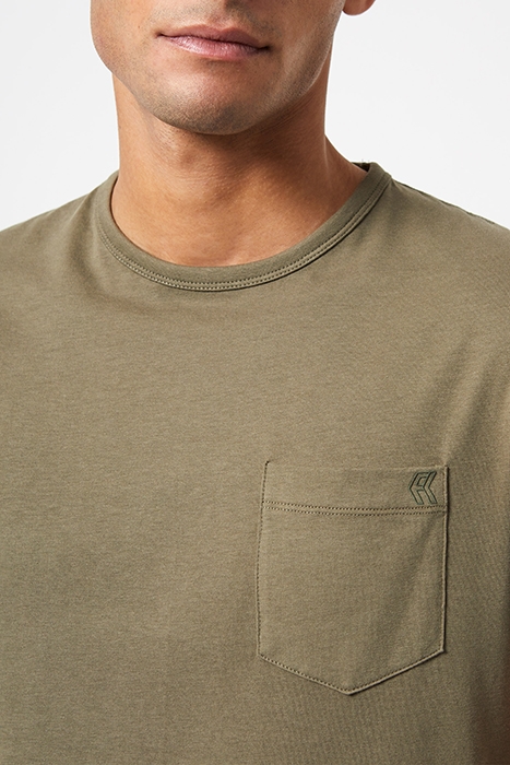 POCKET SHORT SLEEVE T-SHIRT KHAKI 4