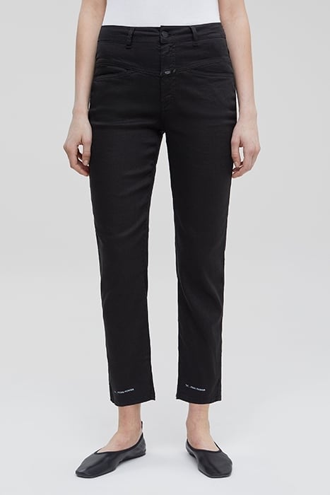 WOMEN PEDAL PUSHER PANTS BLACK 1