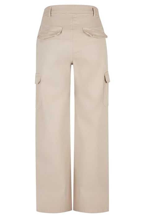 LADIES HIGH WAIST STRAIGHT CARGO PANTS SOFTSEAGRASS 7