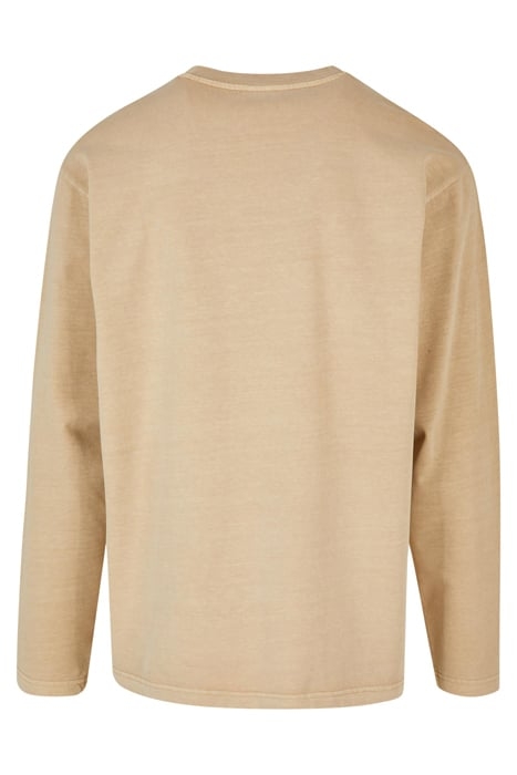 HEAVY OVERSIZED GARMENT DYE LONGSLEEVE UNIONBEIGE 5