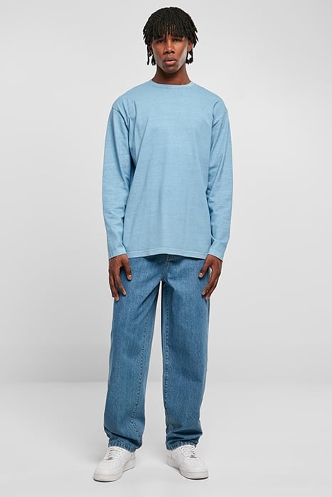 HEAVY OVERSIZED GARMENT DYE LONGSLEEVE HORIZONBLUE 3