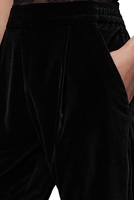 ALEIDA VELVET TROUSE BLACK 5
