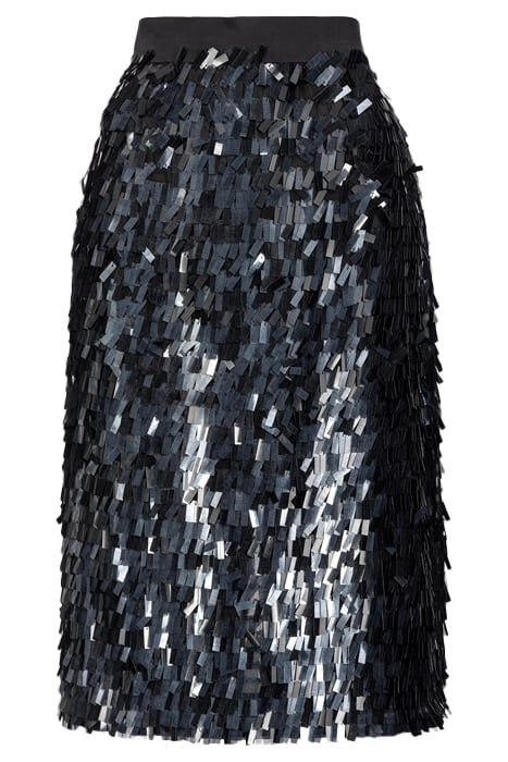 GERTRUDES GONNA FULL PAILLETTE BLACK 4