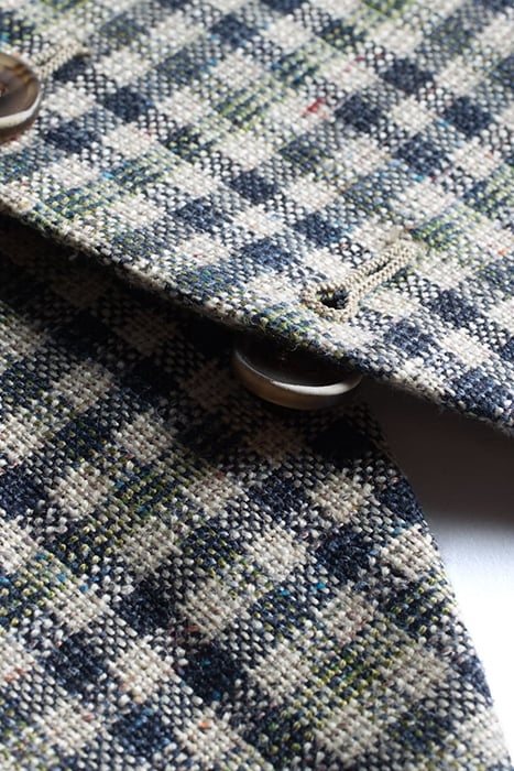 VEST-GREEN-CHECK GREEN 5