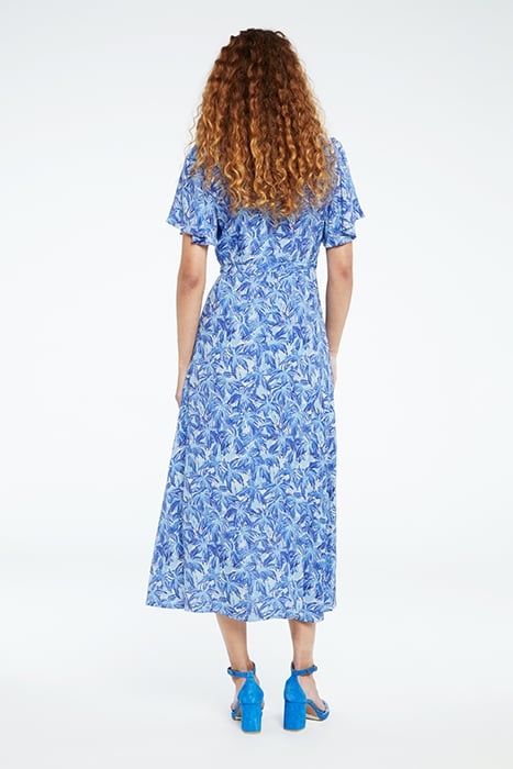 ARCHANA BUTTERFLY DRESS POOL BLUE/CARIBBEAN 2