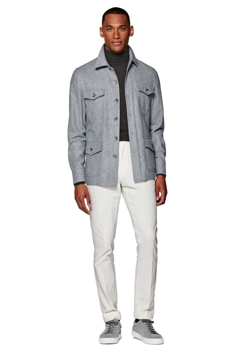 LIGHT GREY WILLIAM SHIRT-JACKET LIGHT GREY 3