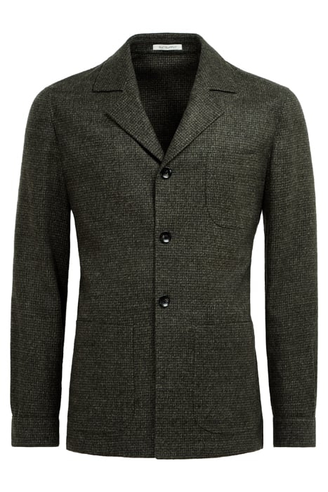 MID GREEN HOUNDSTOOTH GREENWICH SHIRT-JACKET MID GREEN 4