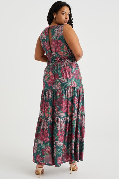 DRESS MAXI MULTI-COLOURED 2