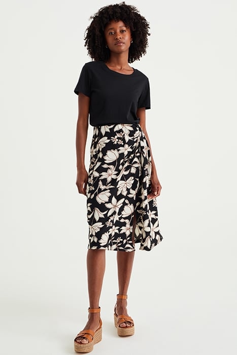 SKIRT MEDIUM LENGTH BLACK 3