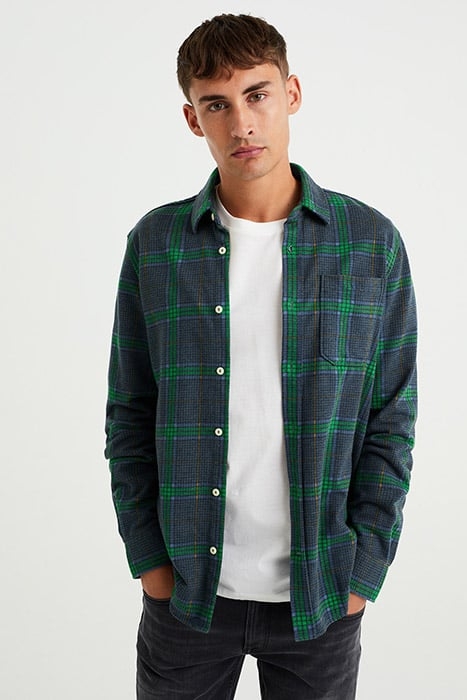 OVERSHIRT GREEN BLUE 1