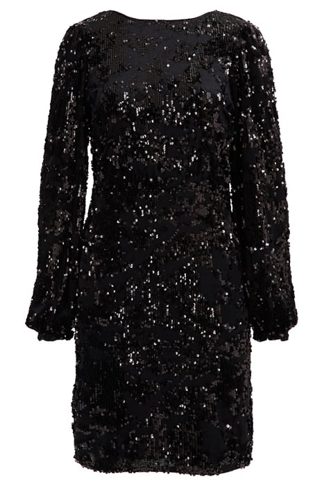 DRESS MID LENGTH BLACK 3