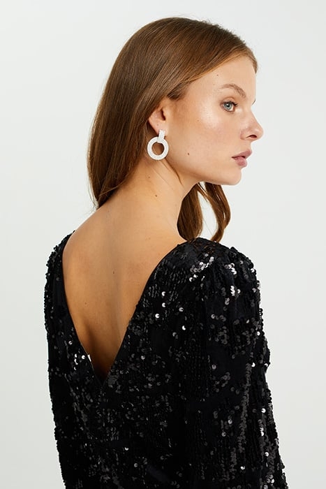 DRESS MID LENGTH BLACK 5